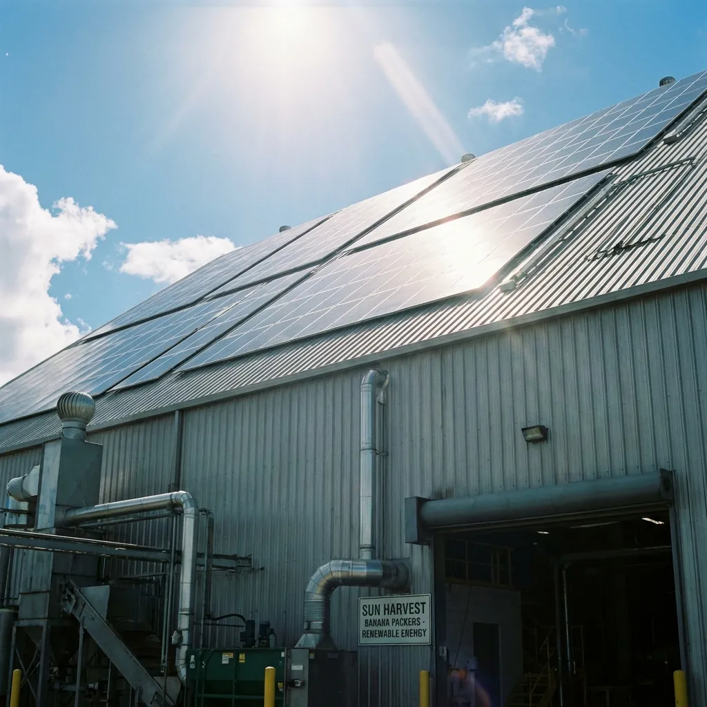 Industrial Solar Roof