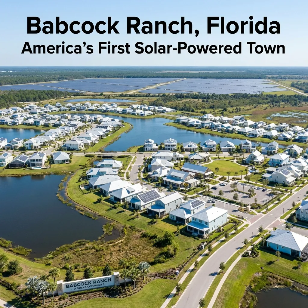 Babcock Ranch Solar Town