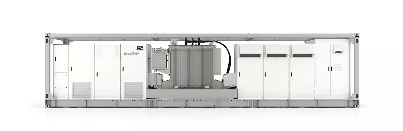 SMA Sunny Central FLEX Modular BESS Container